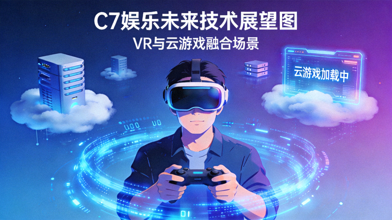 C7娱乐未来技术展望图 - VR与云游戏融合场景